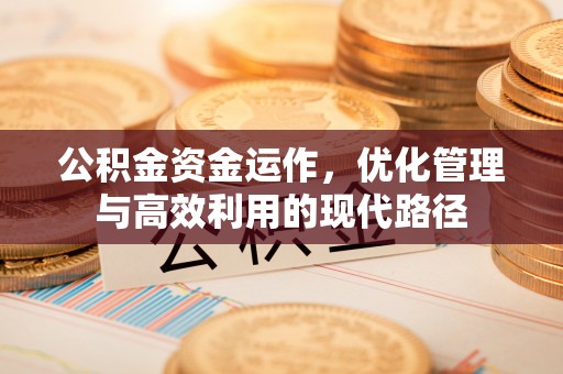 德庆公积金资金运作，优化管理与高效利用的现代路径