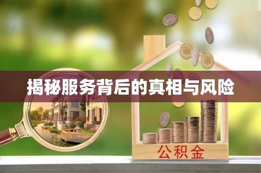 德庆揭秘服务背后的真相与风险
