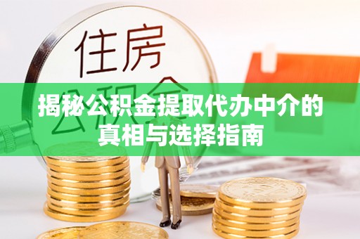 德庆揭秘公积金提取代办中介的真相与选择指南