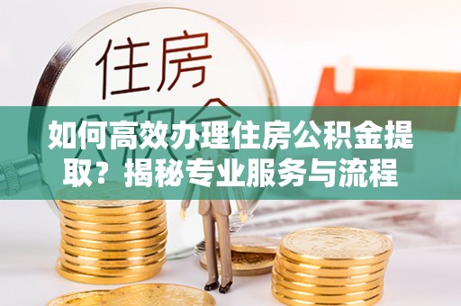 德庆如何高效办理住房公积金提取？揭秘专业服务与流程