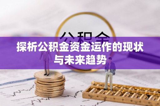 德庆探析公积金资金运作的现状与未来趋势